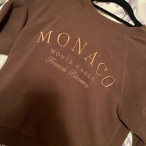 Brown Monaco Monte Carlo Sweatshirt